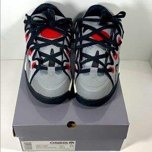 Osiris D3 2001 Size US 11 ,in Grey/red/black
